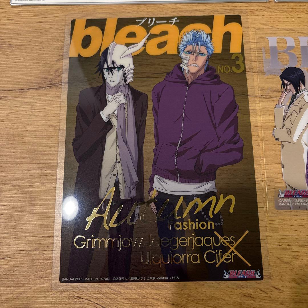 BLEACH クリアソウルプレート 日番谷 ルキア 一護 グリムジョー 雨竜