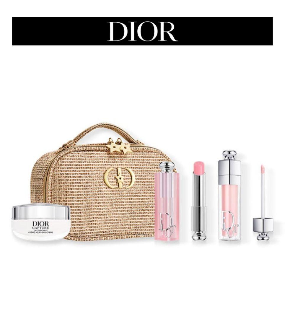 Dior リップセットとポーチクリスマスコフレ新品未開封2025