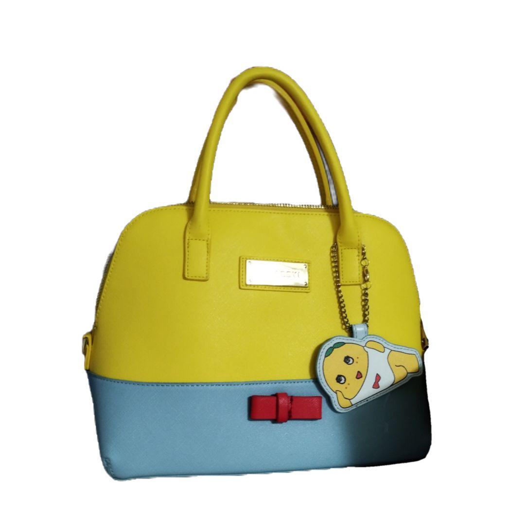 FUNASSYI バッグチャーム付き2WAYハンドバッグ ふなっしー - メルカリ