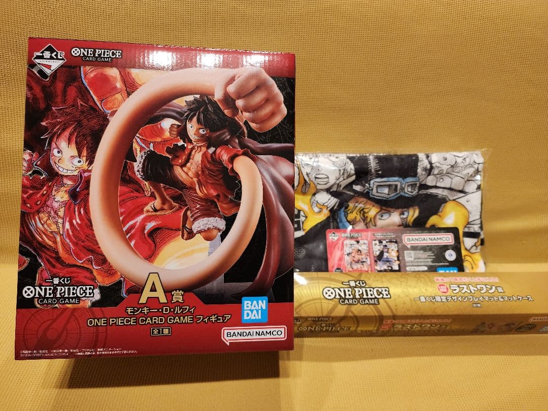 一番くじ ワンピースカード A賞フィギュア B賞 ラストワン賞 マット