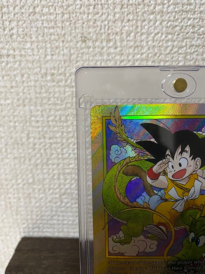 ドラゴンボール マンガブースター01エナジーマーカー 金 E-42 1巻 英語