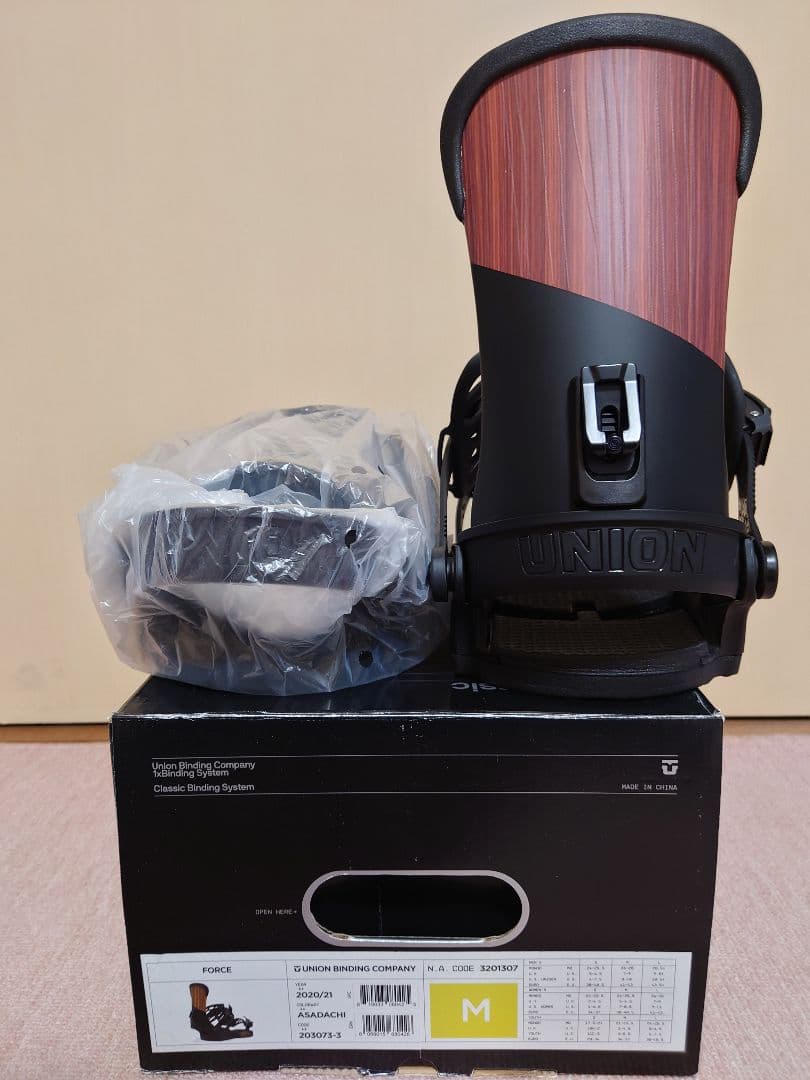 UNION FORCE 20-21 Mサイズ 未使用 メンズ Bindings – タグ 