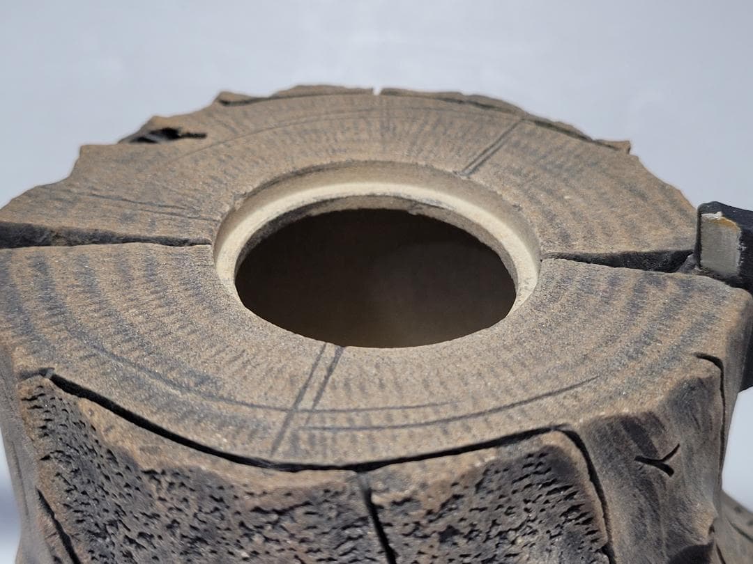 天然石造 斧と木型 急須 時代唐物 幅約15cm - メルカリ