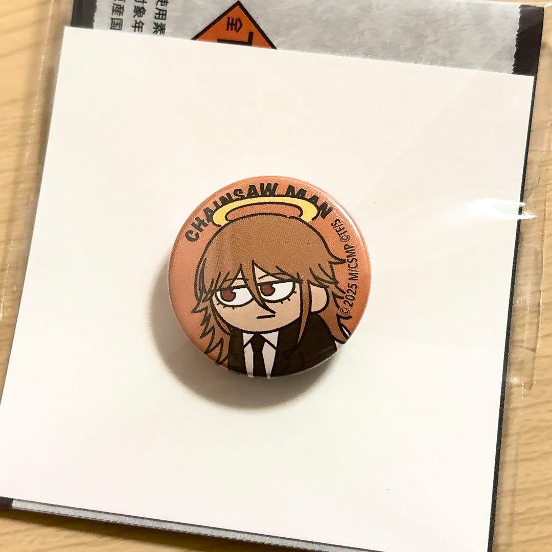 チェンソーマン プラザ ロフト ジロリ まめかん 缶バッジ 天使の悪魔