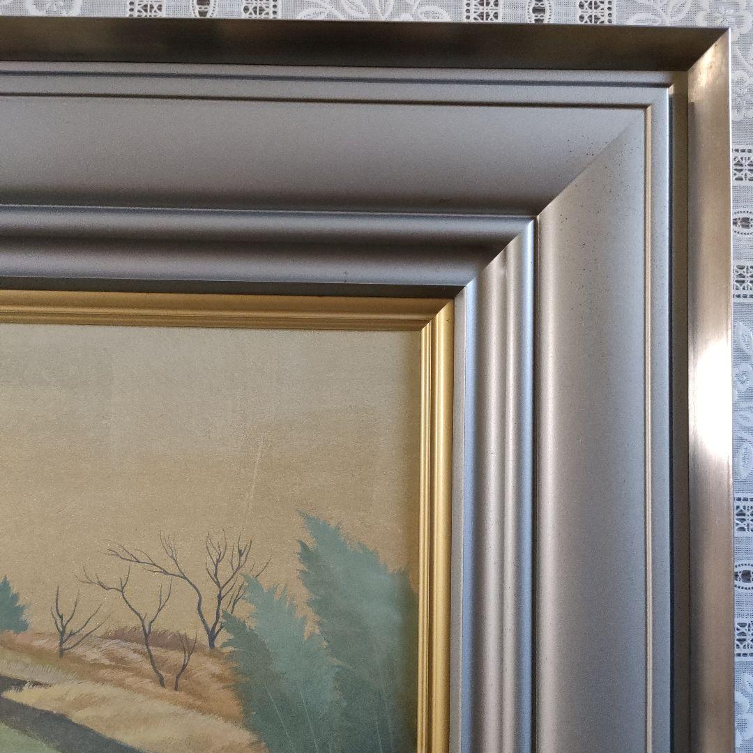 ☆美品☆ 谷井俊英 日本画 F15号『丘』 共シール付 - メルカリ
