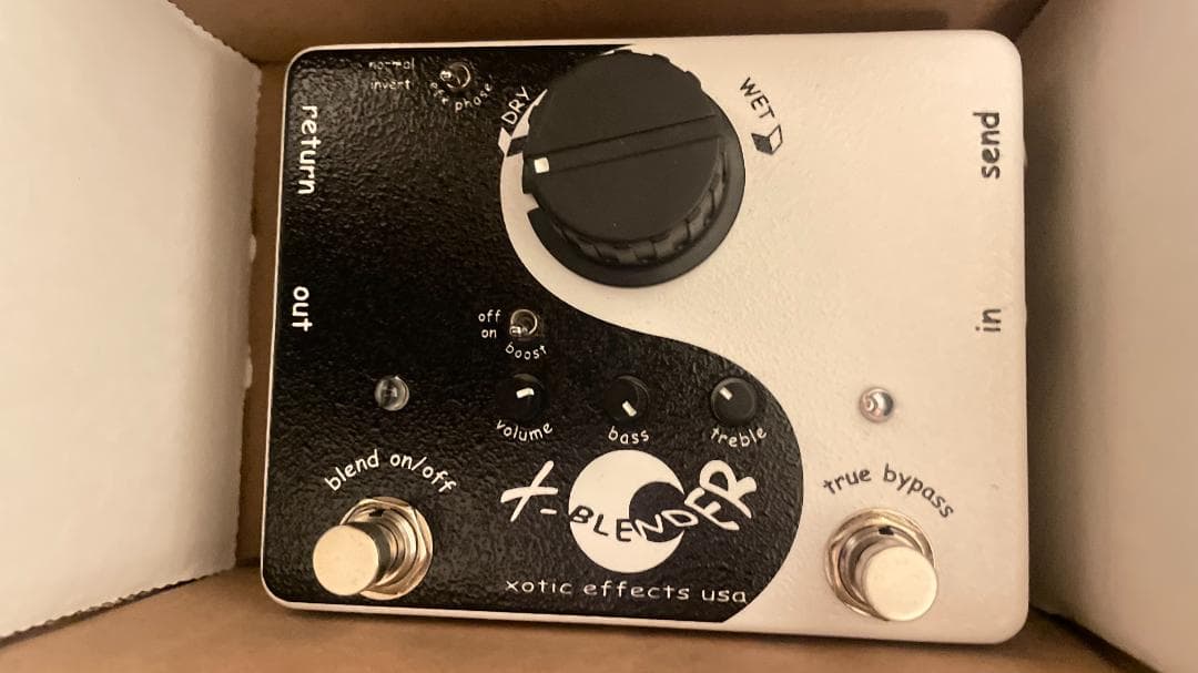 エフェクトループ Xotic Guitars X-BLENDER エキゾチック