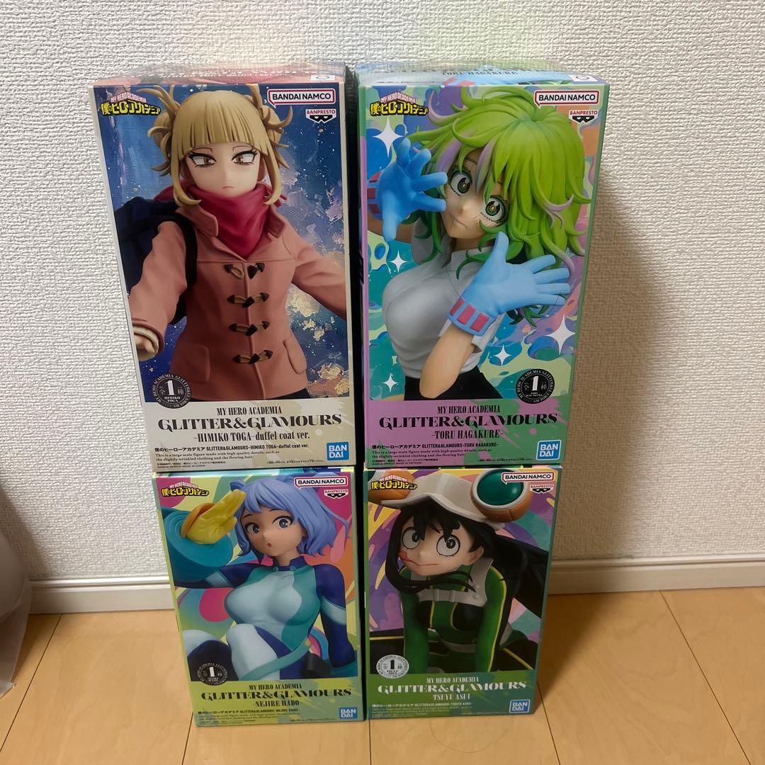 僕のヒーローアカデミア GLITTER&GLAMOURS フィギュアセット