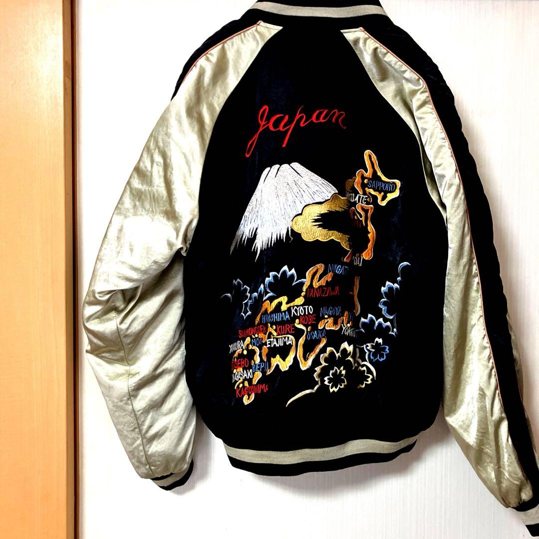 横須賀NEO-SIXXスカジャン 黒・ゴールド L - メルカリ