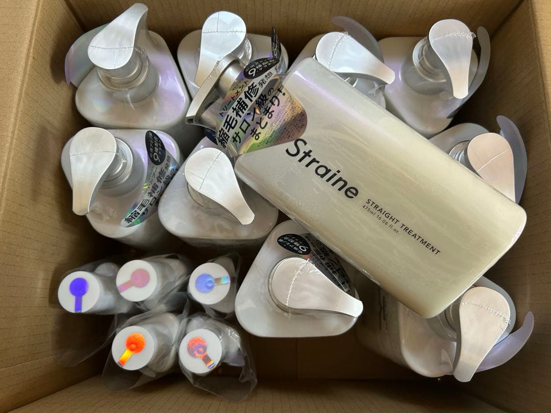 ストレイン　シャンプー　トリートメント　ヘアオイル　straine