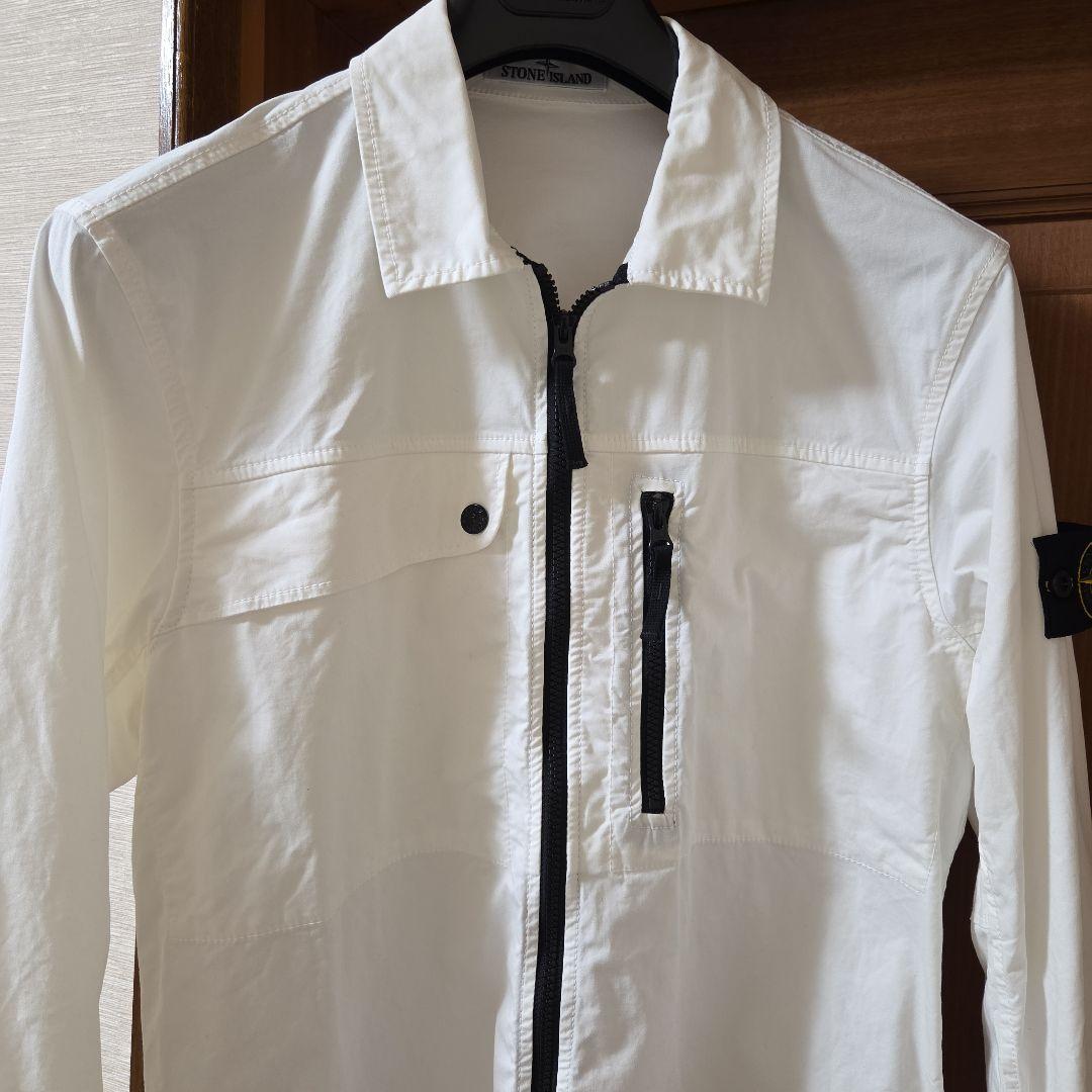 春夏ストーンアイランド ホワイトジャケット