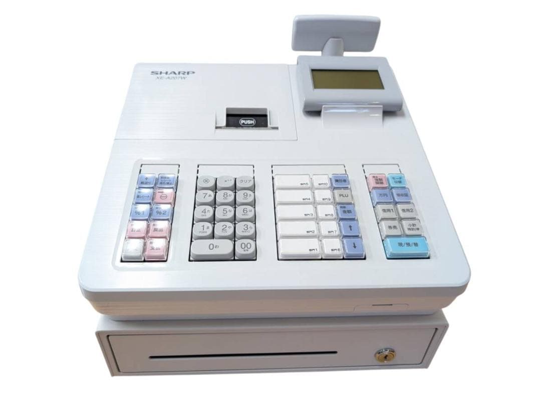【2022年製】SHARP シャープ 電子レジスター XE-A207W
