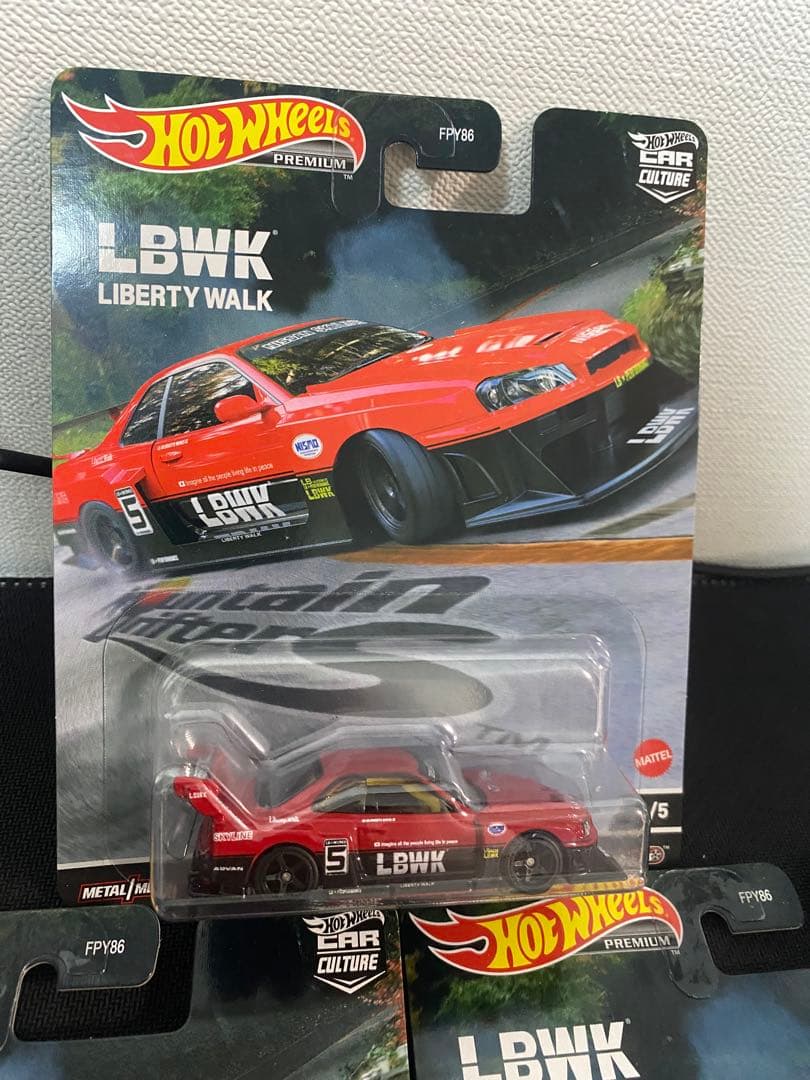 ホットウィールLBWK LB-ER34 スーパーシルエット3台セットスカイライン