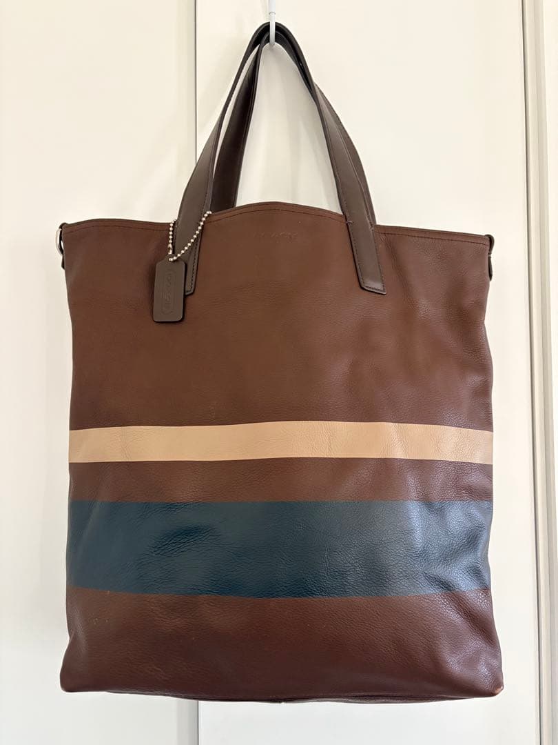 COACH レザー トートバッグ リバーシブル