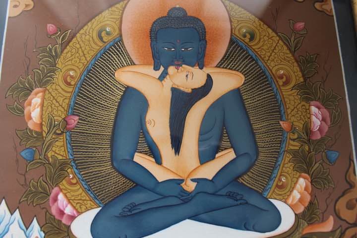 ヤブユム 男女両尊 父母仏 男女合体尊 曼荼羅 マンダラ - メルカリ