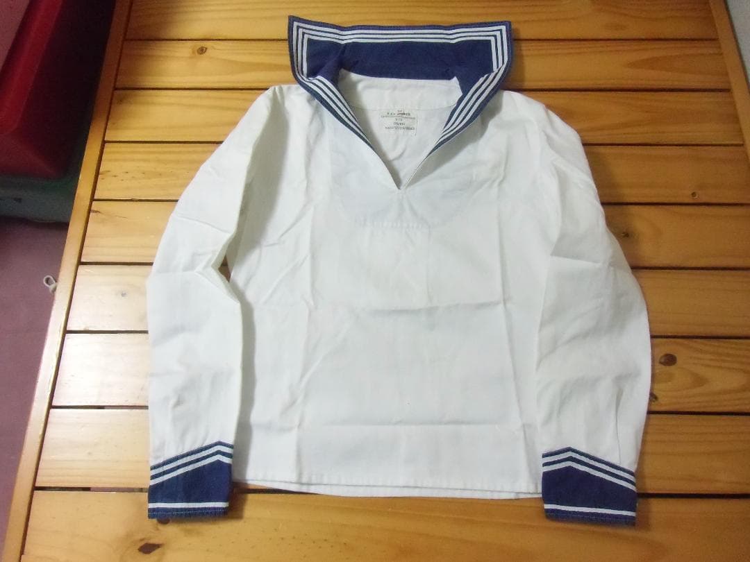 ＢＷドイツ軍/連邦軍＊海軍＊１９７５年製＊コットン製＊セーラー服（実物）