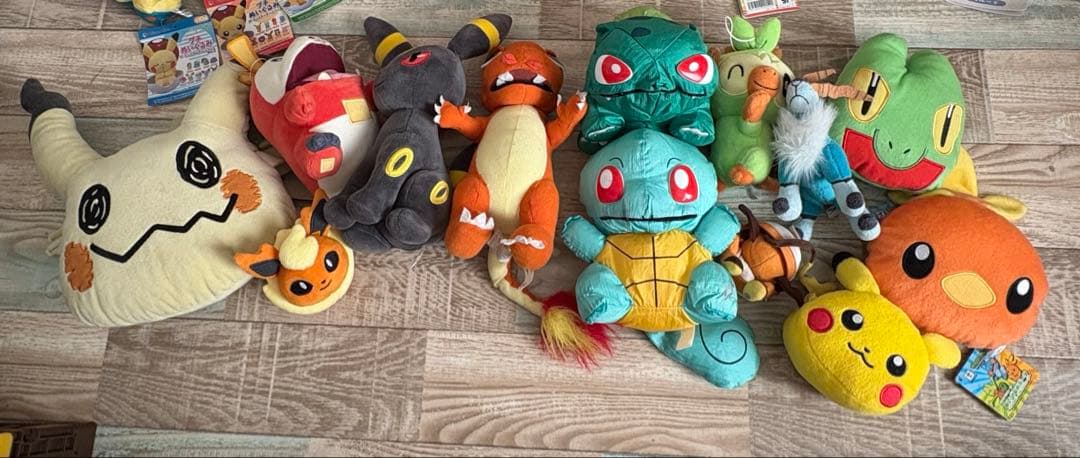 タグ付きあり ポケモンセンター ポケモン FIT まとめ売り ぬいぐるみ