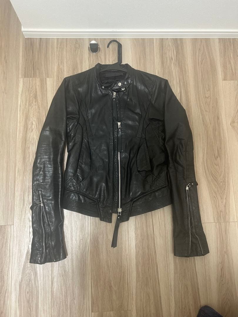 00s archive EKAM レザー ライダースジャケット EKAM - EKAM ライダースジャケットの通販 by ♡｜エカムならラクマ