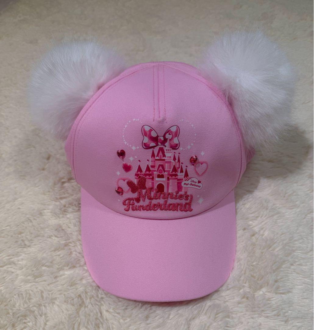 パルパルーザ ミニーのファンダーランド ボンボン キャップ