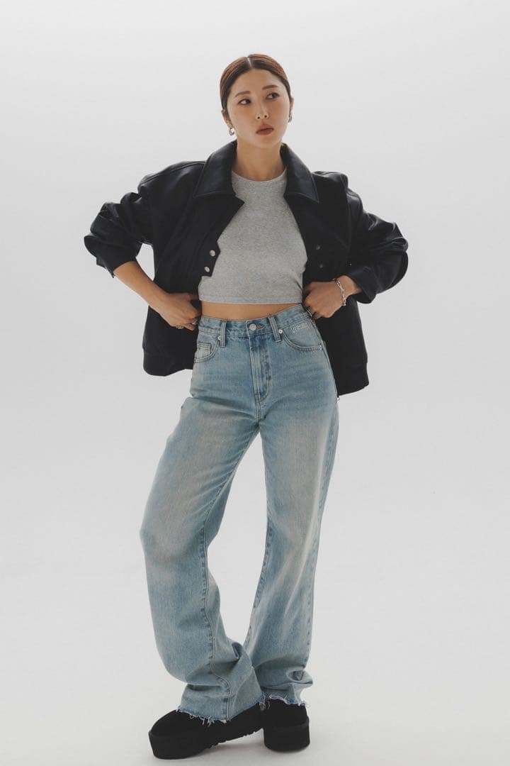 パンツ VER Original Adjustable Straight Denim