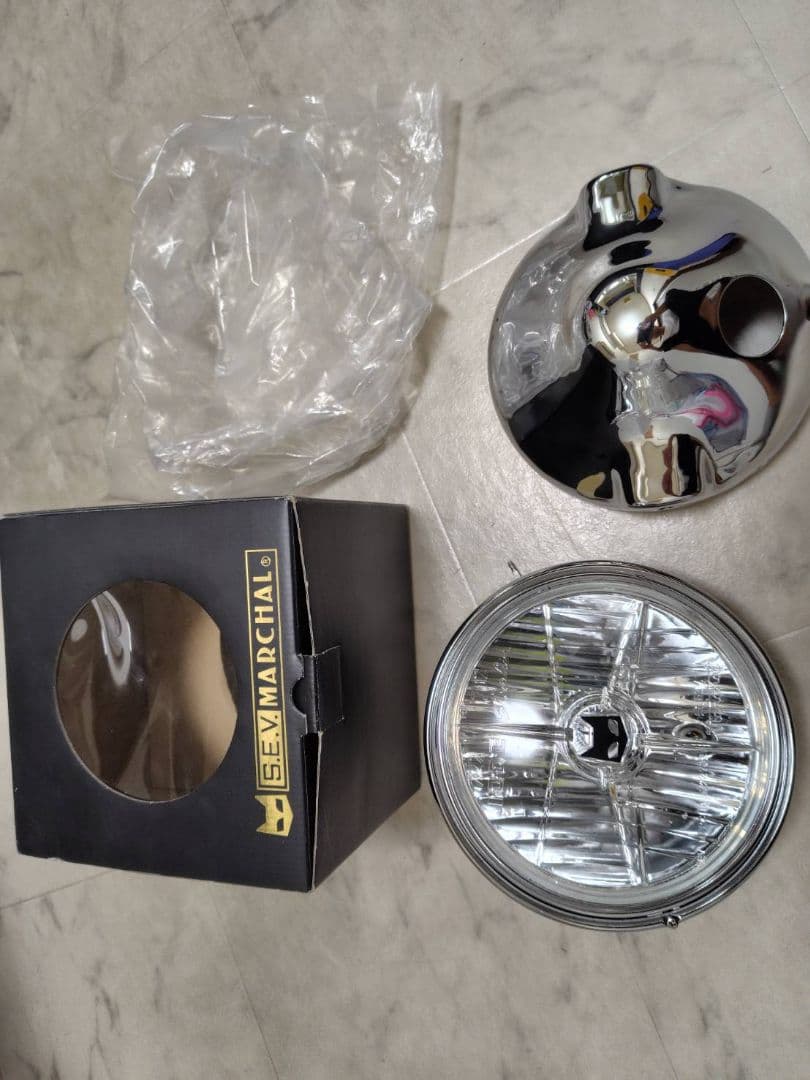 マーシャル180π　702.722新品 楽天市場】MARCHAL マーシャル ヘッドライト 722・702 スタールクス