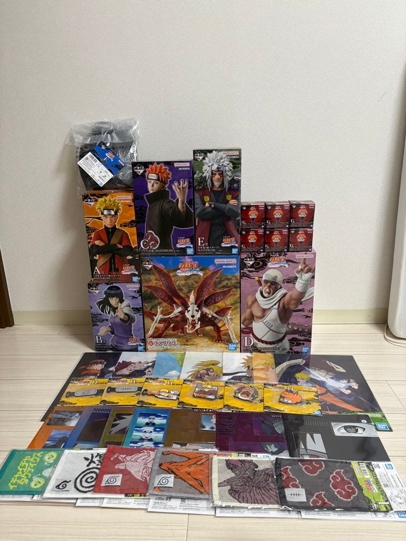 NARUTO 一番くじ 全賞フルコンプセット 一番くじ NARUTO-ナルト- 疾風伝 紡がれる火の意志｜一番くじ倶楽部