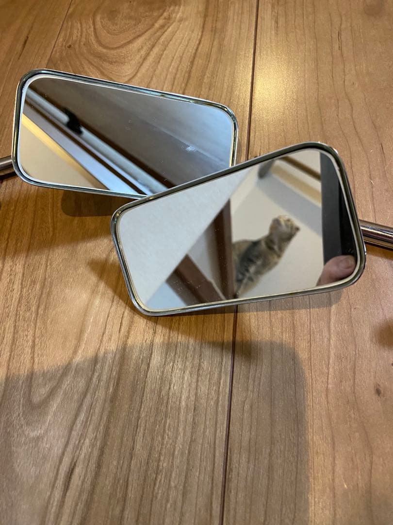 超希少 ホンダ フュージョン ヘリックス ファーストカルムメッキミラー