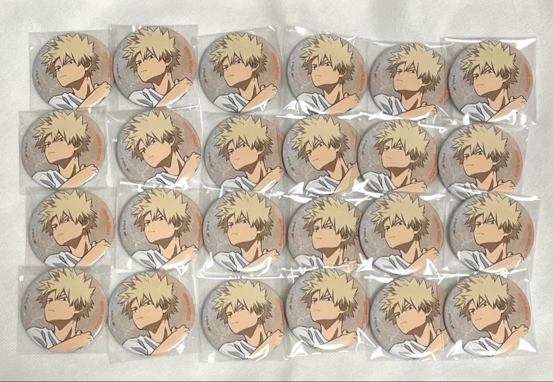 ヒロアカ 爆豪勝己 ベースヤード 缶バッジ - メルカリ