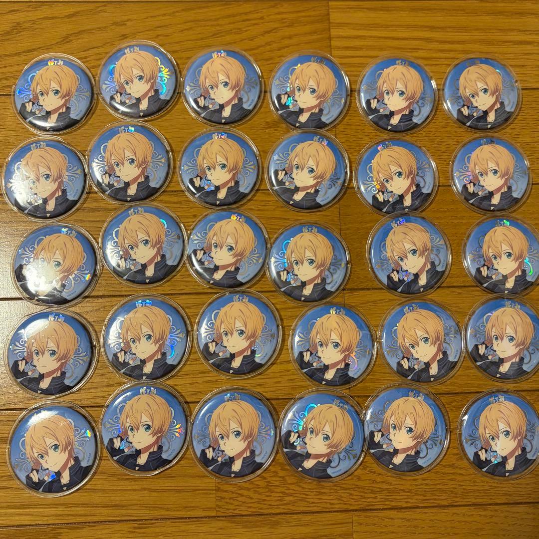 ソードアートオンライン　ユージオ　缶バッジ