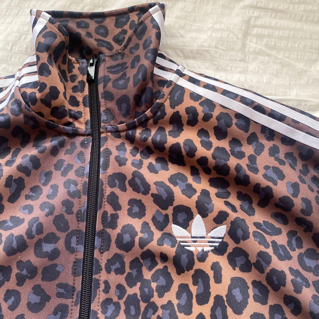 アディダス トラックジャケット ABC-MART限定 L レオパード 豹柄