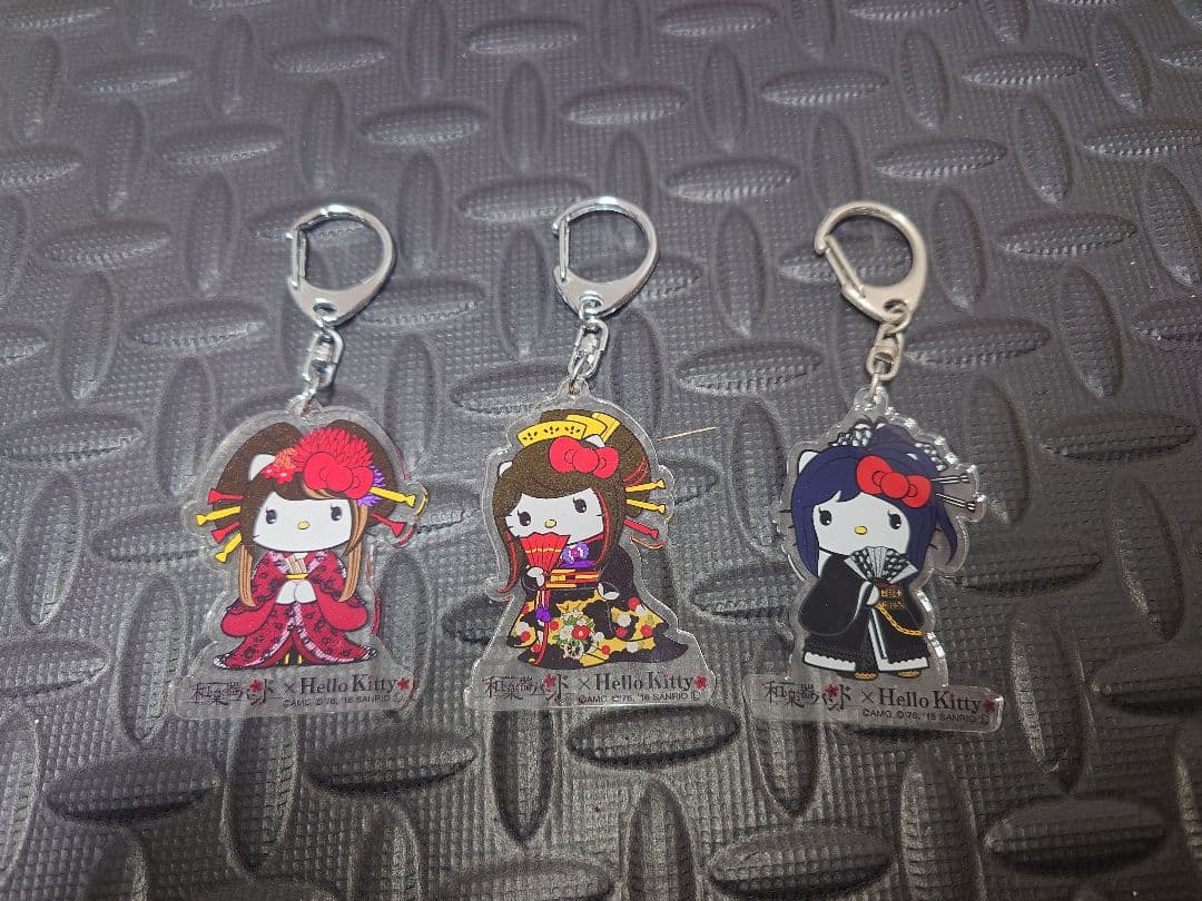 和楽器バンド　ハローキティアクリルキーホルダー(鈴華ゆう子)