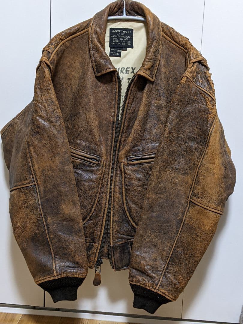 80s 激シブ アビレックス G2 レザー フライトジャケット - メルカリ