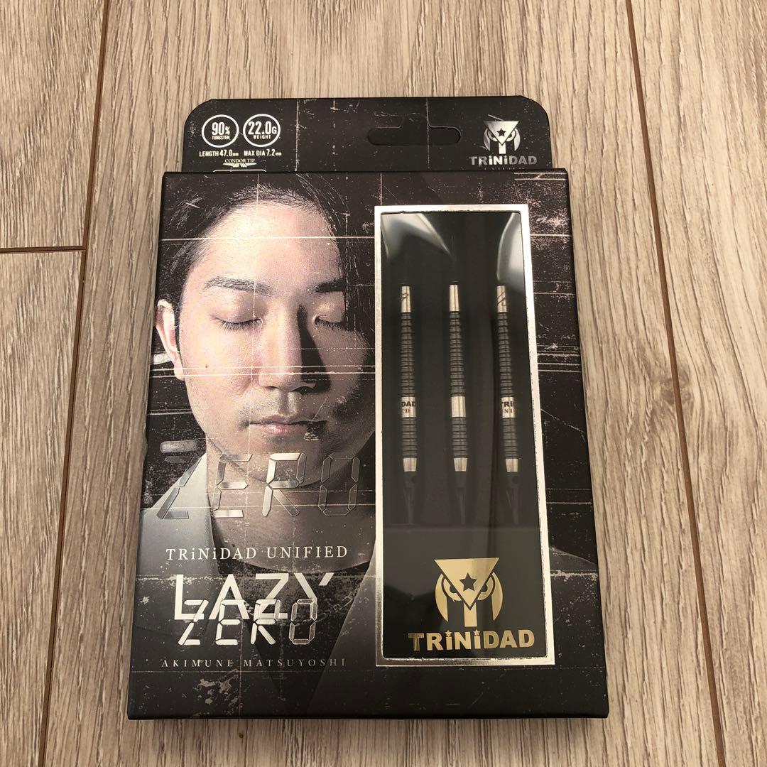 TRINIDAD LAZY ZERO 新品未使用品 ダーツ バレル TRiNiDAD UNIFIED LAZY ZERO 松吉輝宗 選手モデル