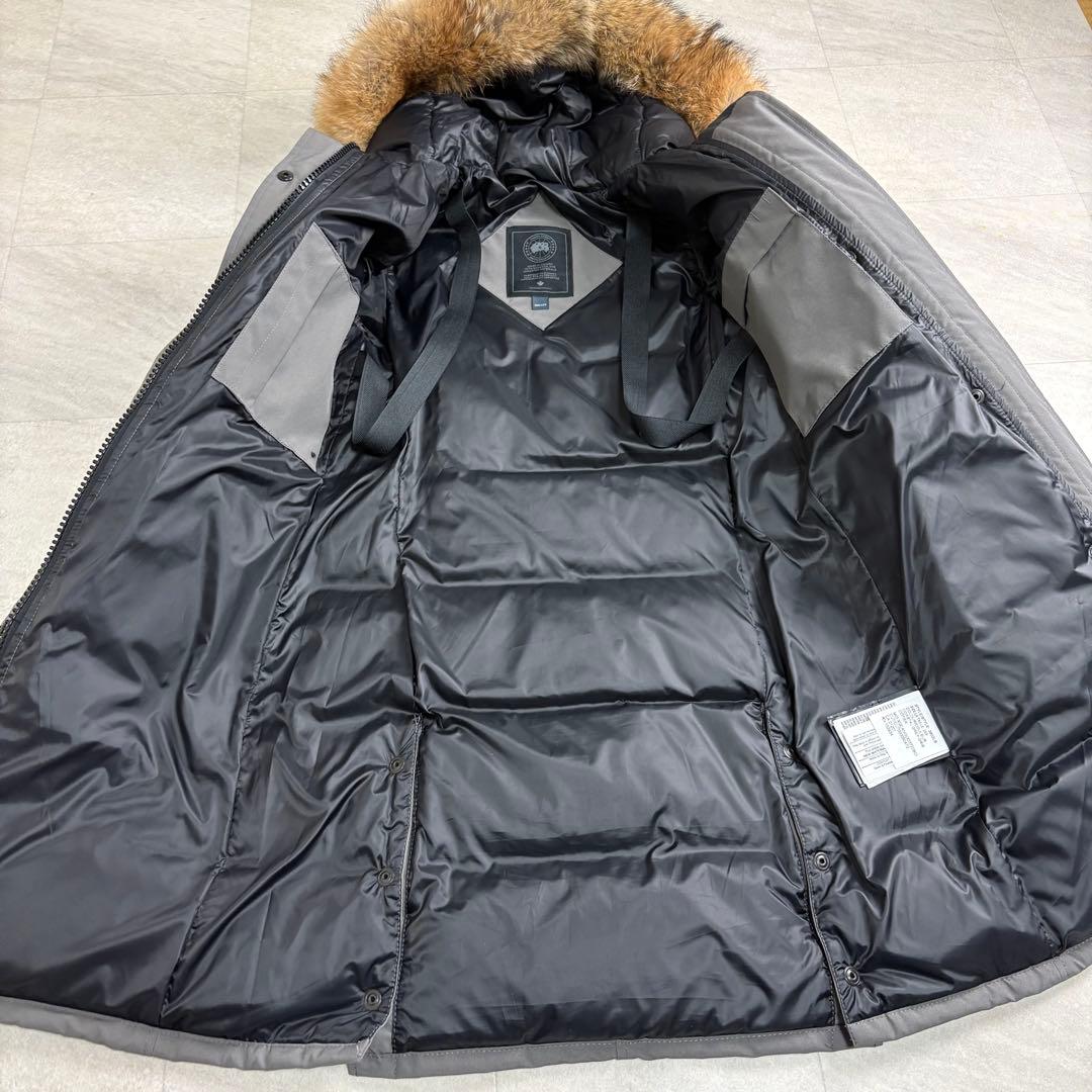 未使用級！カナダグース 最高峰ブラックレーベル シェルバーンパーカ