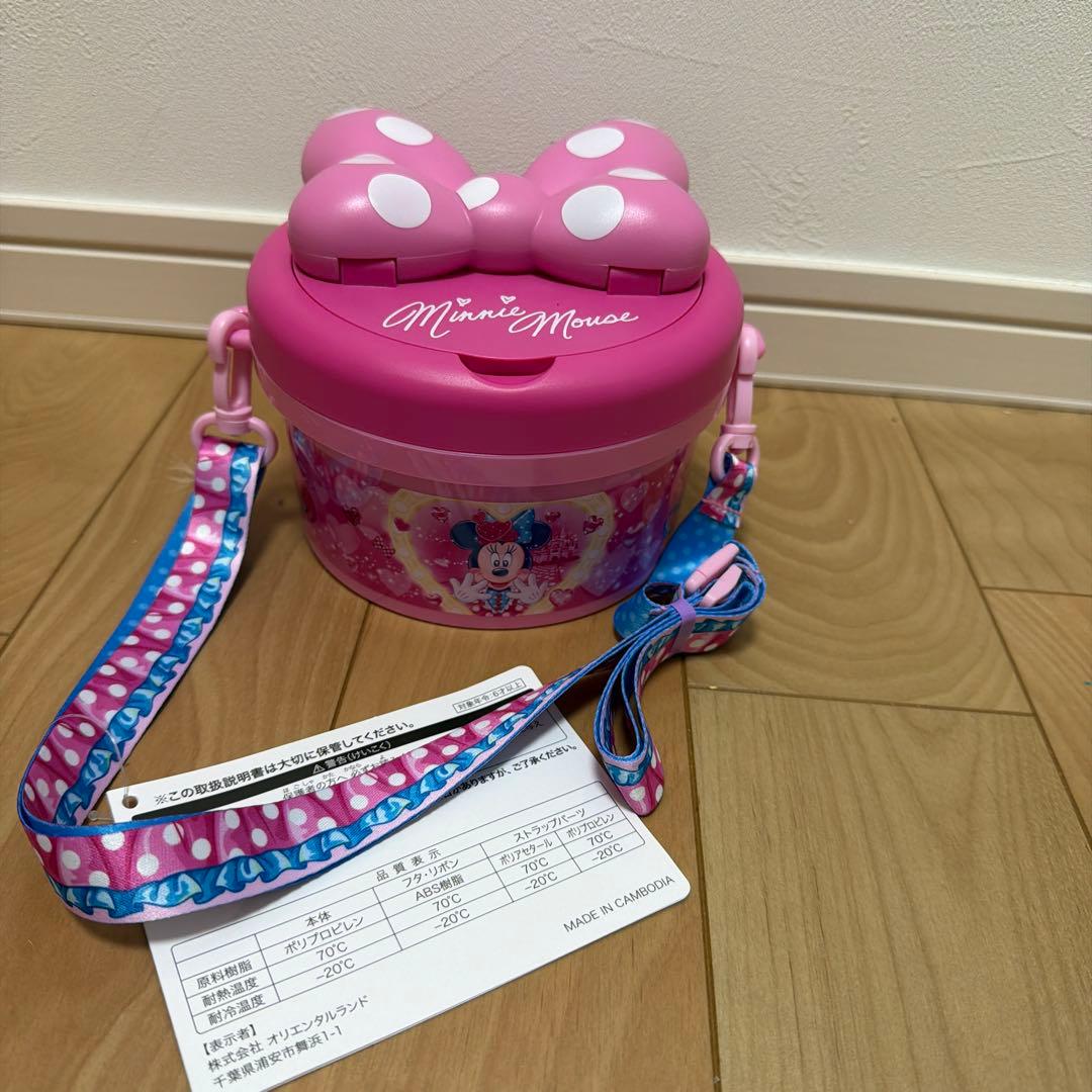 ⭐︎alohasmile 　パルパルーザ　ミニーマウス　ポップコーンバケット