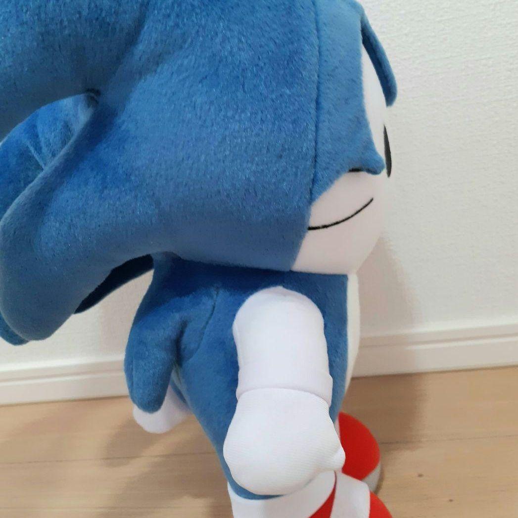 Sonic×HELLO KITTYコラボ特大ぬいぐるみ《非売品》ソニック×キティ