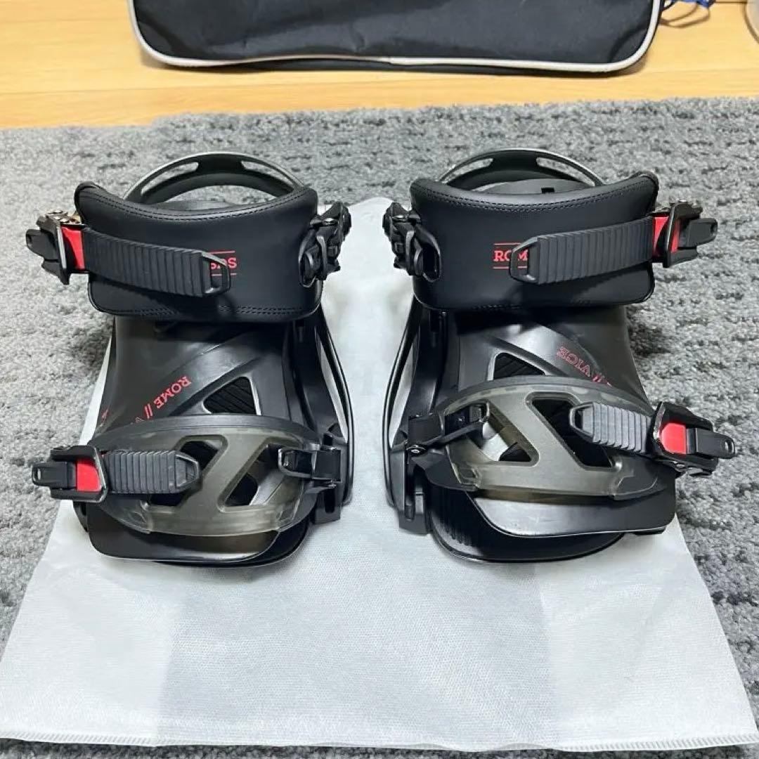 ROME SDS VICEスノーボード ビンディング ブラック