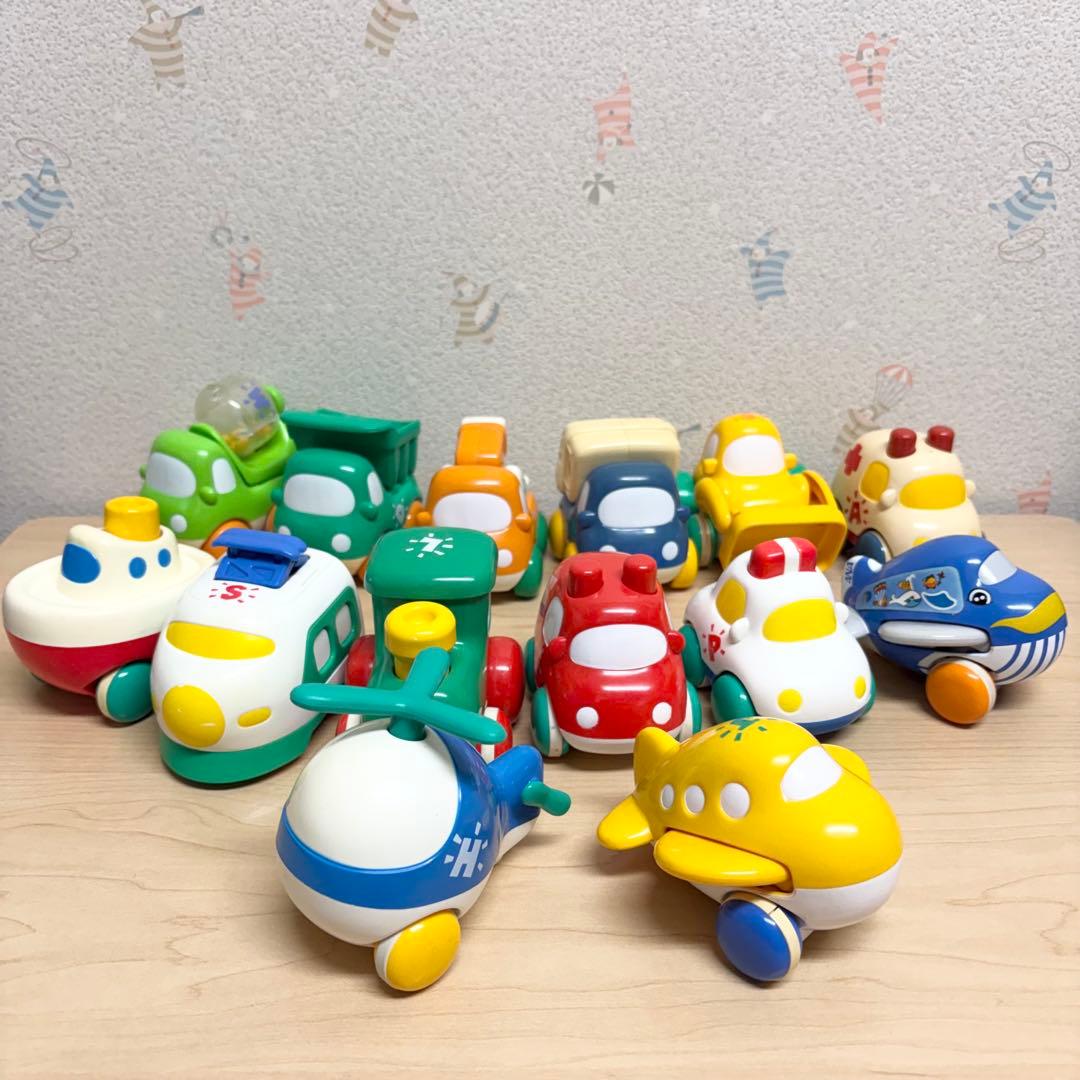 バンダイ mukku 平成 レトロ 飛行機 電車 パトカー 働く車 まとめ売り