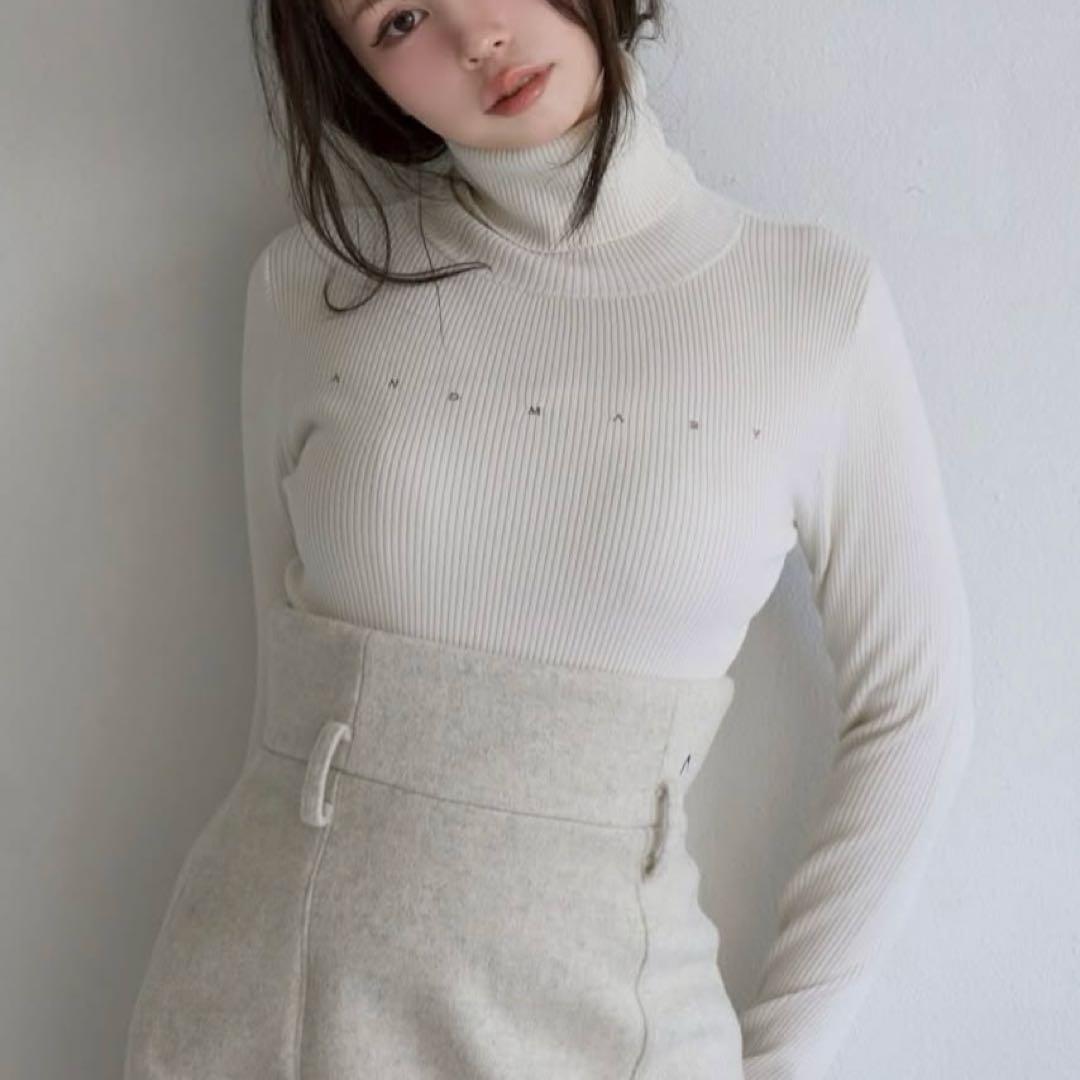 ANDMARY Mary turtle knit tops - メルカリ