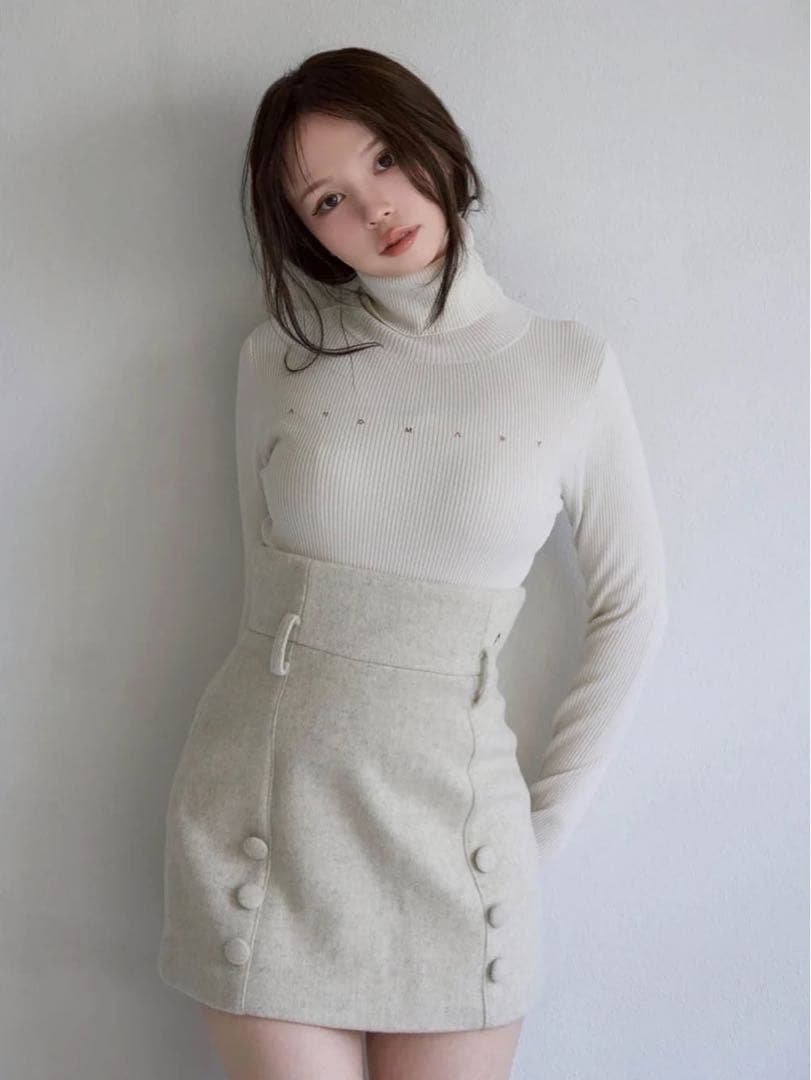 ANDMARY Mary turtle knit tops - メルカリ