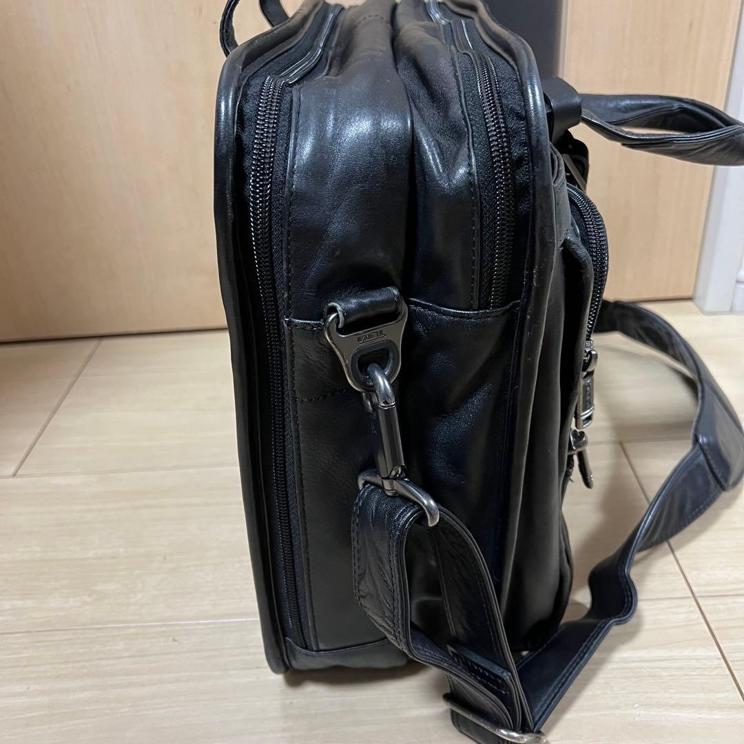 TUMI トゥミ ビジネスバッグ ナパレザー ブラック 2way 96130D4 - メルカリ