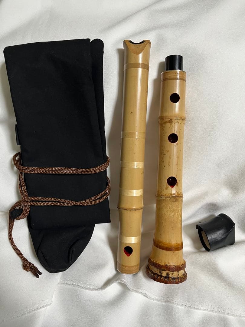 尺八本体 竹製　泉州工房　一尺八寸