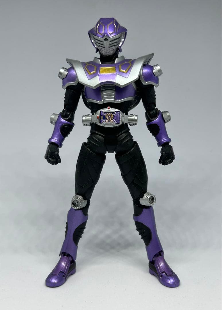 旧S.H.Figuarts仮面ライダー王蛇 アドベントカード6枚付属／説明書あり