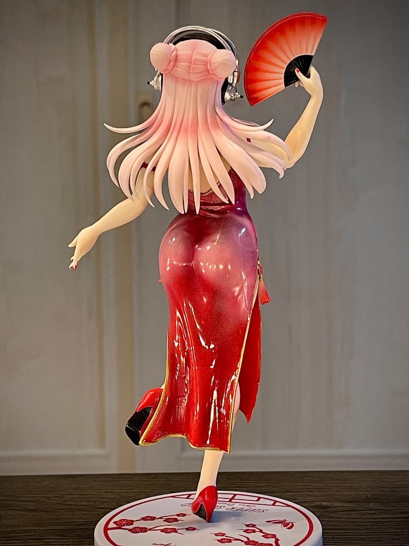 ふ*ち様 《リペイント》スーパーそに子 チャイナドレス フィギュア