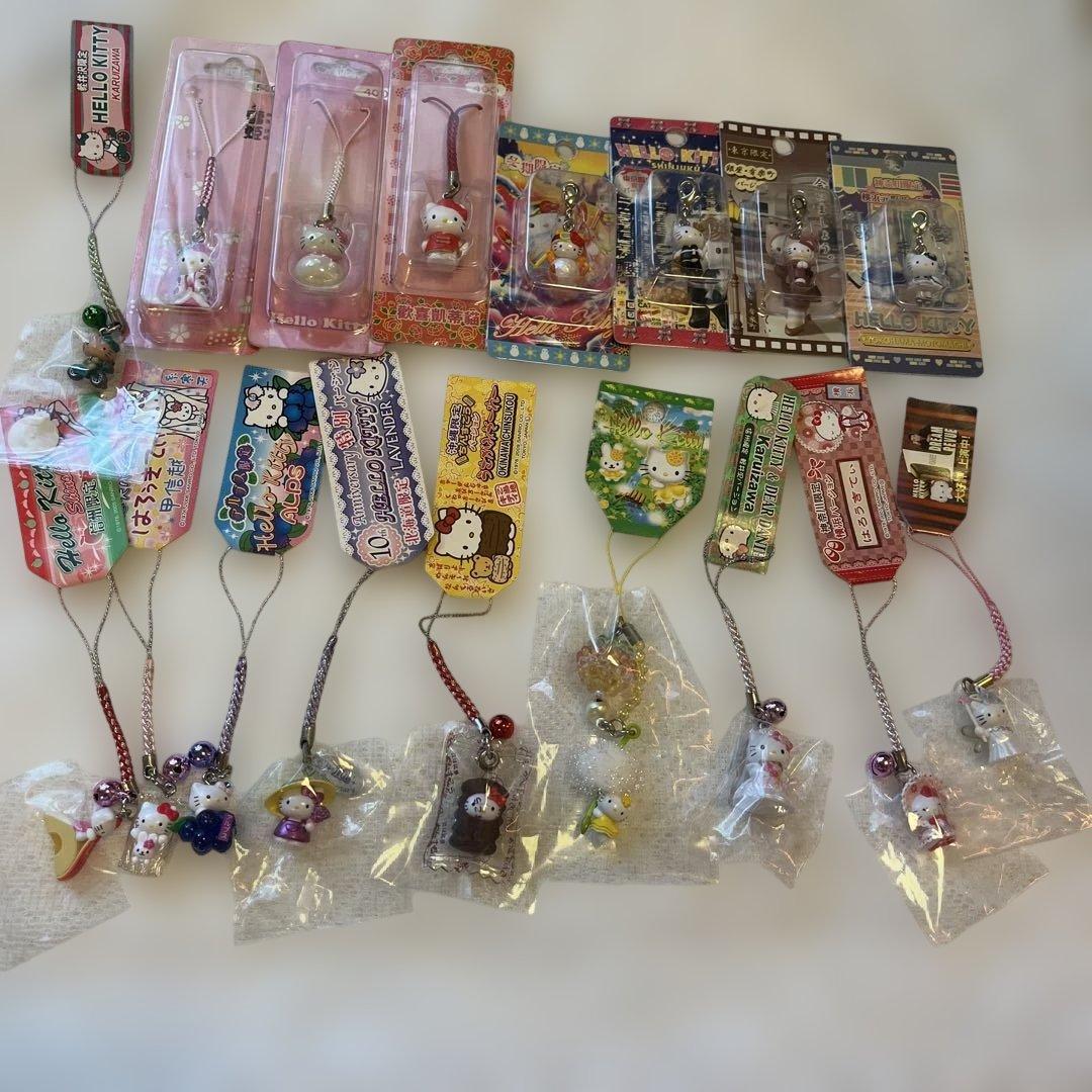 ハローキティ ストラップセット ハローキティ ご当地ストラップセット 3｜トレファクONLINE