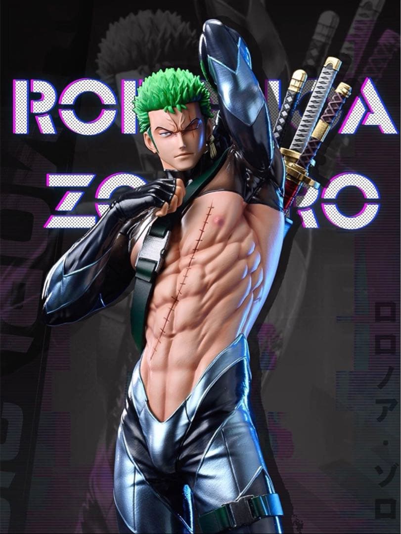 ロロノア・ゾロ アクションフィギュア新品未開封 TVアニメ『ONE PIECE』より、鬼ヶ島最終決戦時のロロノア・ゾロがS.H.