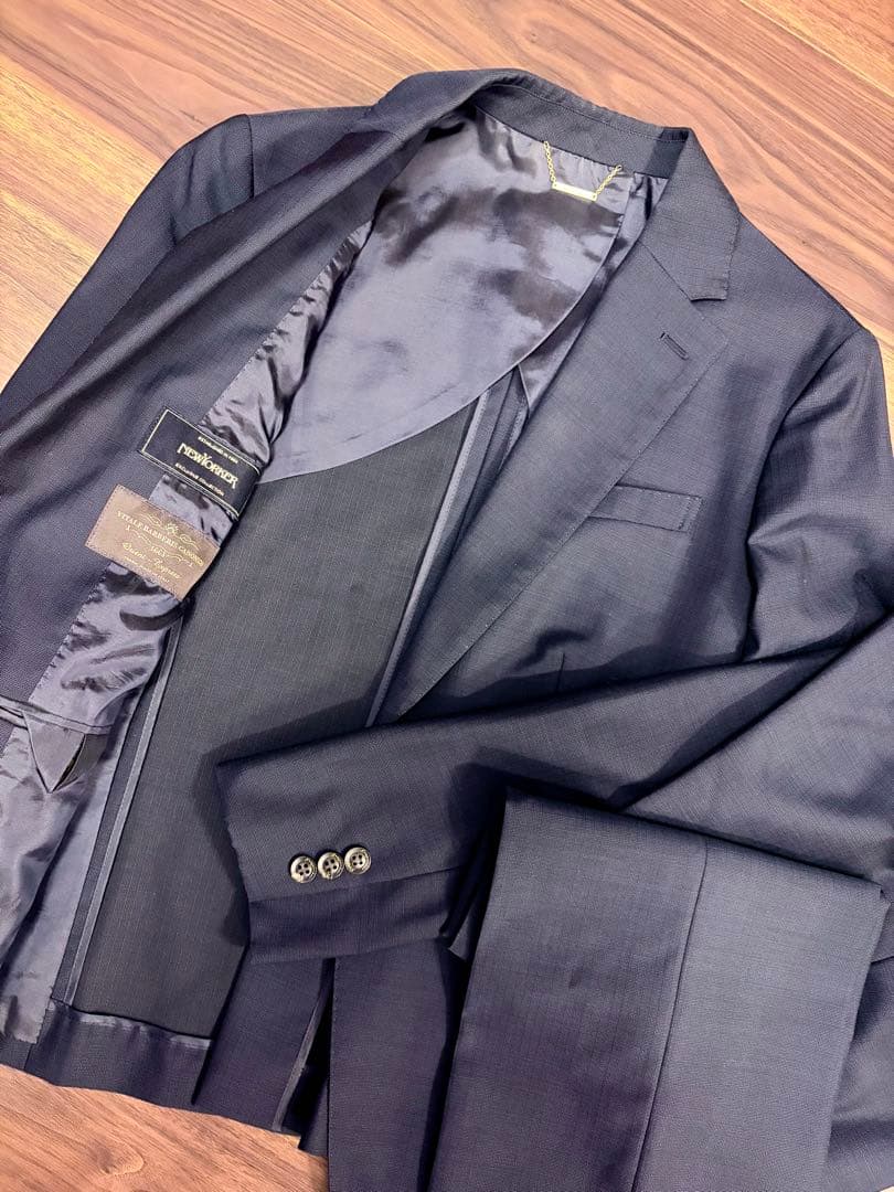 NEWYORKER 11号　ネイビー スーツ上下セット