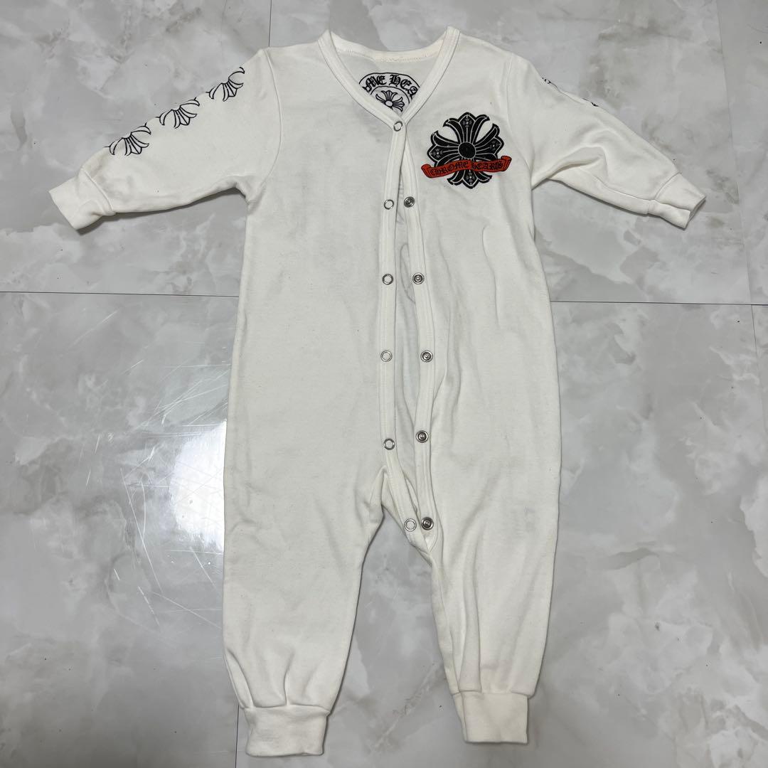 クロムハーツ ロンパース 白