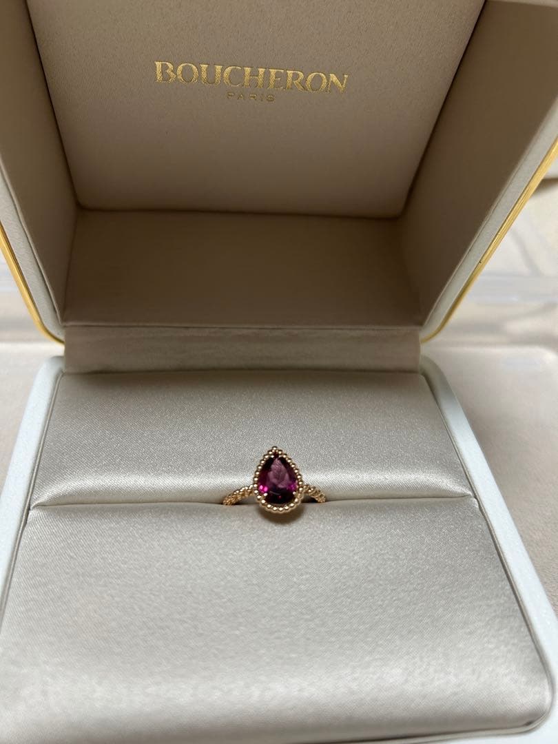 BOUCHERON セルパンボエム　ロードライトガーネット 52(12号)