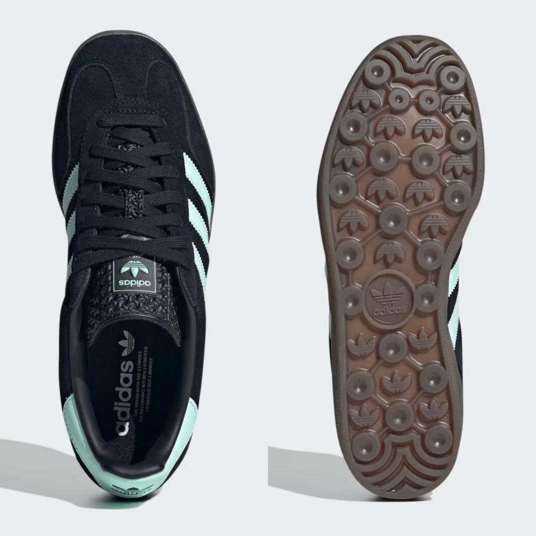 新品⭐️adidas GAZELLE INDOOR 日本限定 黒×ミント 27.5 - メルカリ