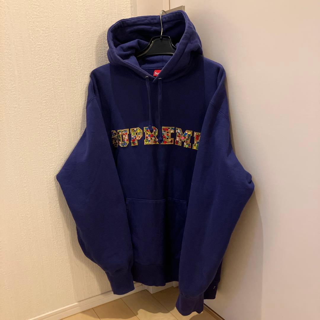 Supreme Jewels Hooded Sweatshirt　M